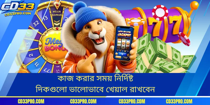 কাজ করার সময় নির্দিষ্ট দিকগুলো ভালোভাবে খেয়াল রাখবেন