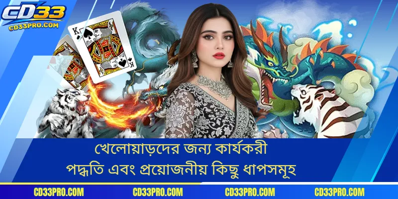 খেলোয়াড়দের জন্য কার্যকরী পদ্ধতি এবং প্রয়োজনীয় কিছু ধাপসমূহ