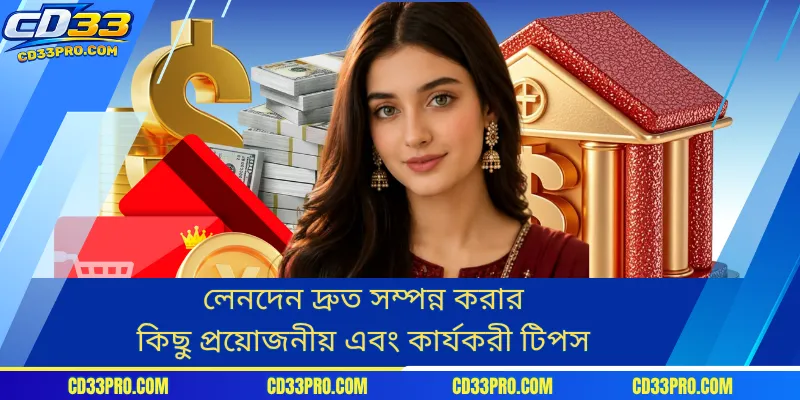 লেনদেন দ্রুত সম্পন্ন করার কিছু প্রয়োজনীয় এবং কার্যকরী টিপস